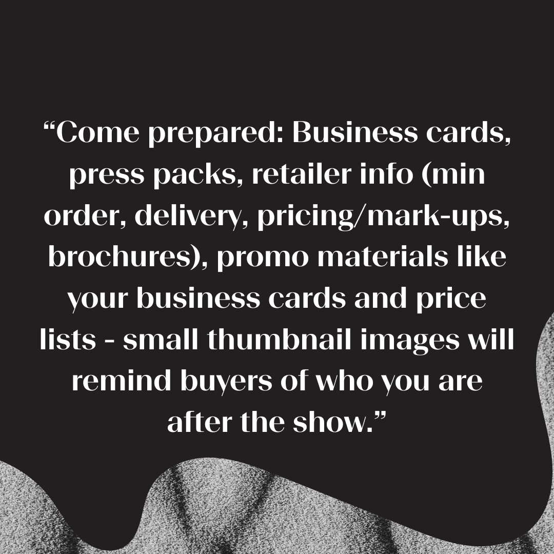 Exhibitor Top Tips 3